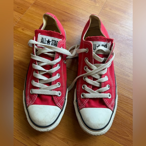 Chuck Taylor All Star Low Red W 8 / M 6 - Picture 5 of 7